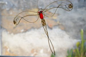 Tiski cvet-suncatcher,crvena